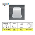 Le colonne montanti regolabili di plastica bianche del letto di KR-P0258WH messe della protezione di usura 4 facile installano fornitore