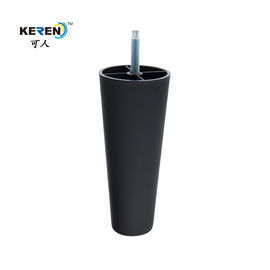 KR-P0313 145mm Altezza rotonda Piedi mobili, Piedi divano di plastica Sostituzione Non rumoroso fornitore